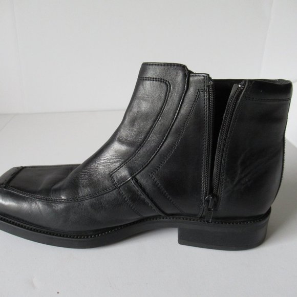Nunn Bush NXXT Ankle Dress Boot with Side Zipper, Size 9.5, preowned - Picture 5 of 7